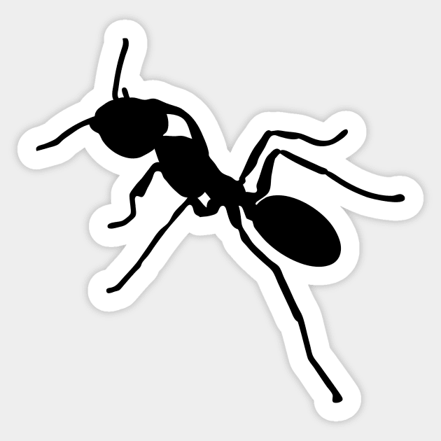 ant Sticker by Huggy Mauve